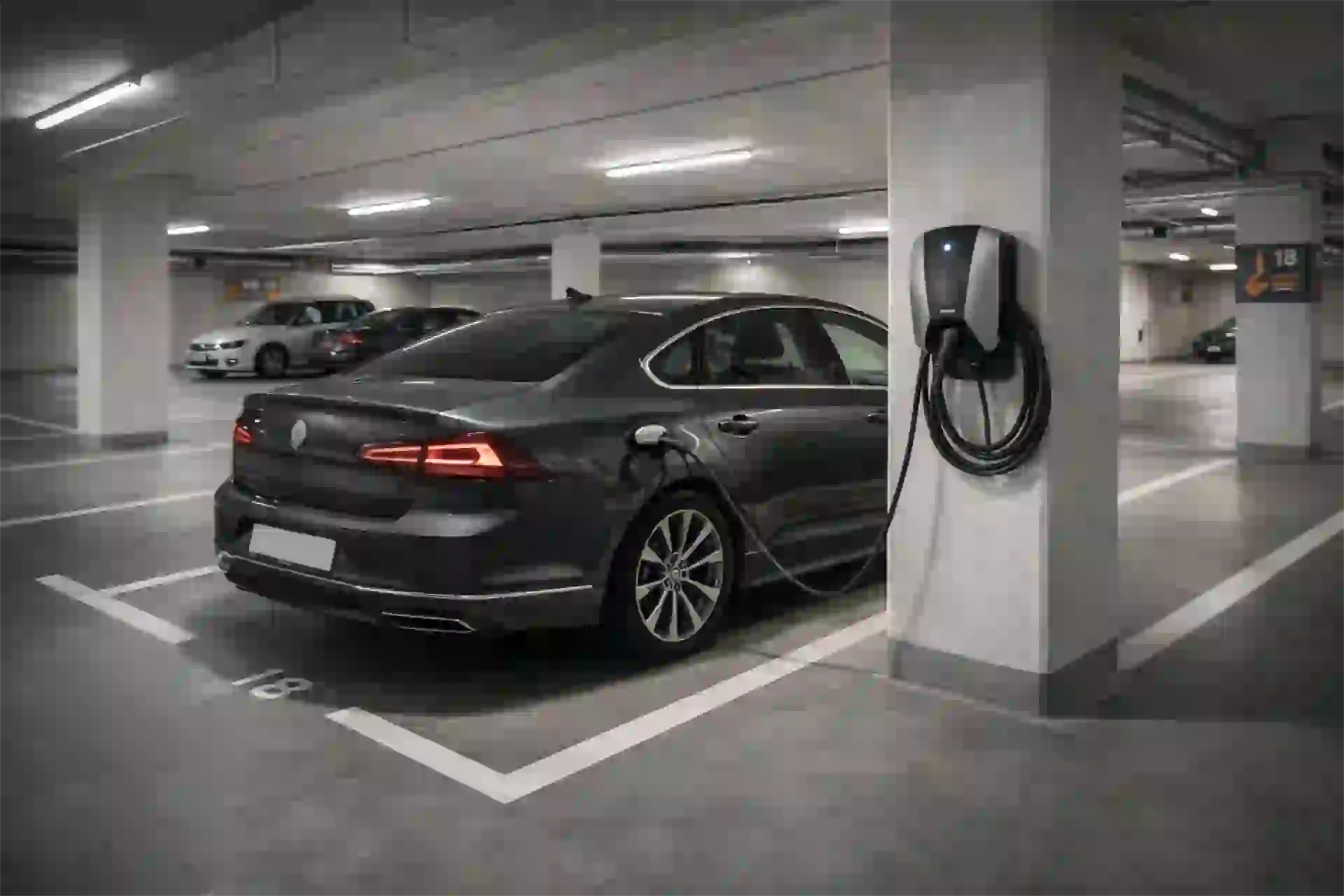 Installation borne de recharge à Saint-Hilaire-de-Villefranche